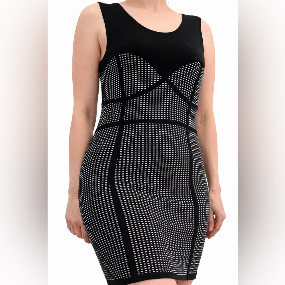 Anthropologie Leifsdottir Cocktail Bodycon Mini Dress Size M - Picture 6 of 13